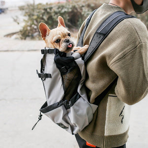 Double Shoulder Pet Carrier Backpack For Outdoor Travel