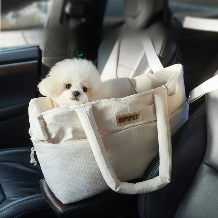 The Ultimate Comfort for Your Furry Friend: Portable Pet Car Seat With Adjustable Safety Leash