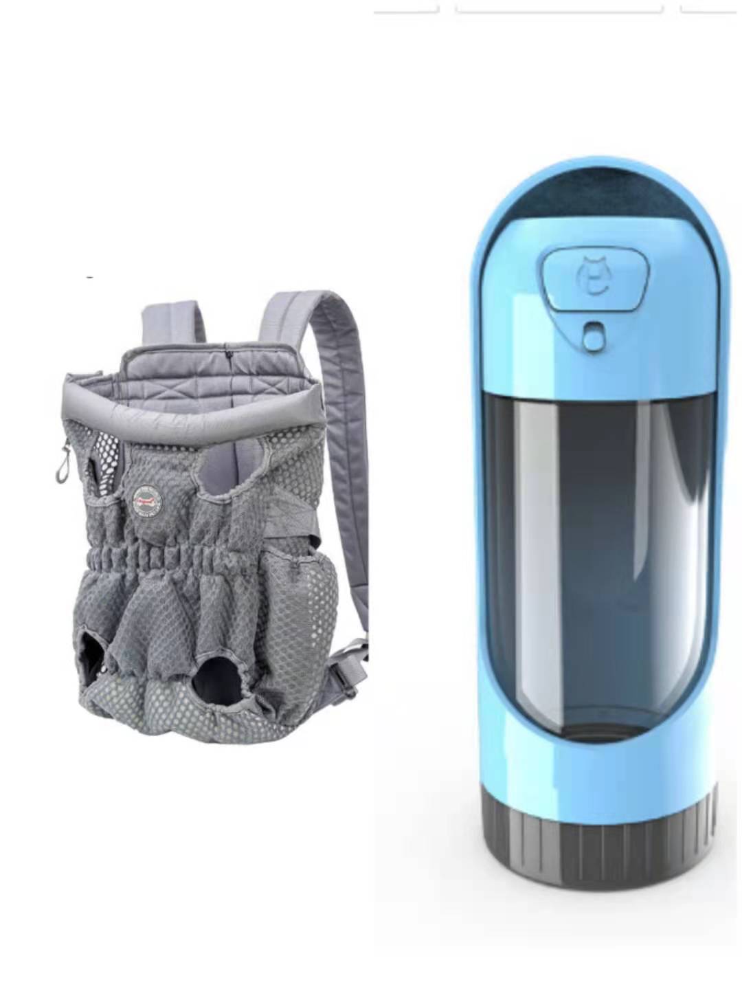 Breathable Mesh Pet Backpack Carrier For Outdoor Travel