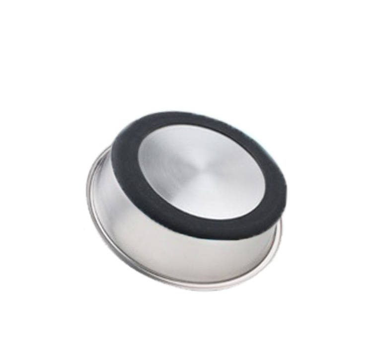 Silicone Stainless Steel Pet Feeding And Drinking Bowl