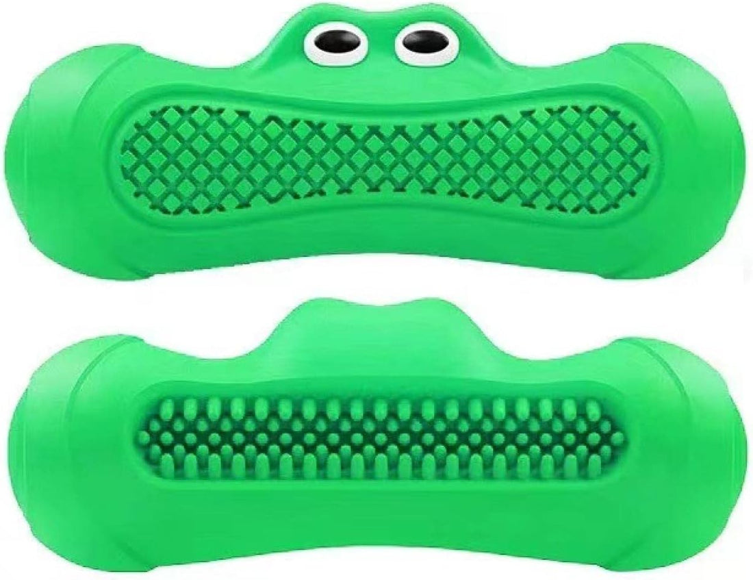 Pet Vocal Rugby Natural Rubber Chew Teething Toy