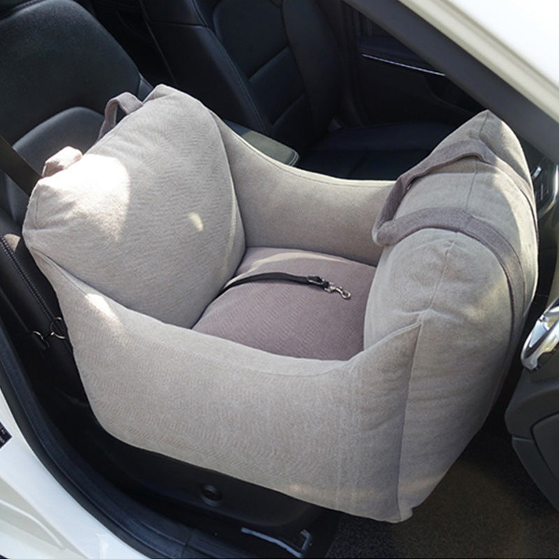 Waterproof Pet Car Seat Carrier With Breathable Mesh