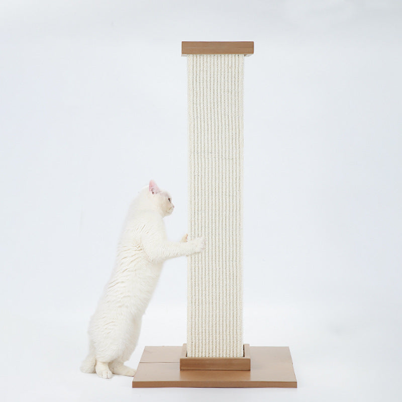 Pet Sisal Roman Column Scratch Board Interactive Toy