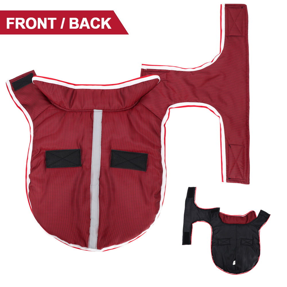 Pet Autumn Winter Warm Waterproof Leisure Jacket