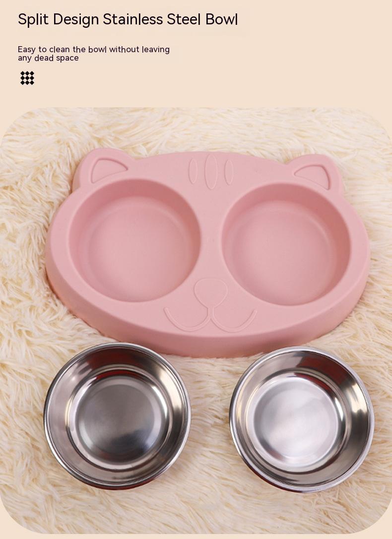 Pet Feeding And Drinking Water Bowl Basin