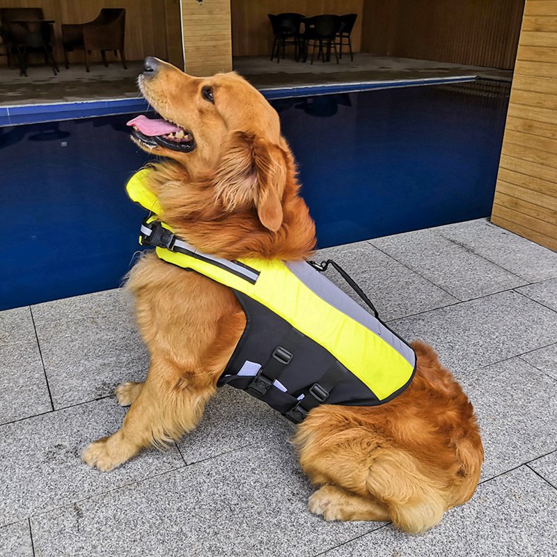 Pet Reflective Airbag Nylon Life Jacket Clothing
