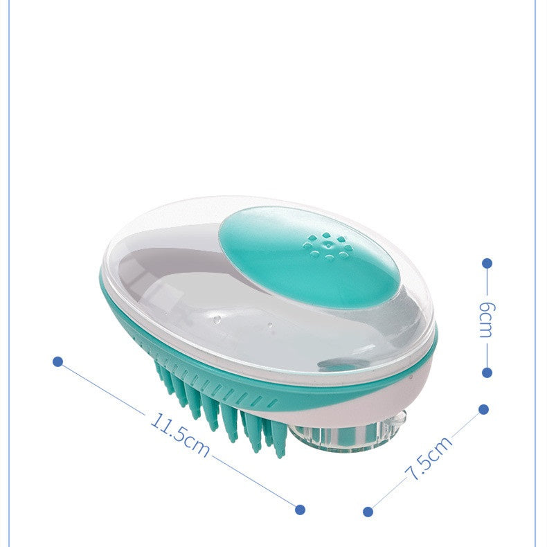 Pet Bath Massage Hair Removal Grooming Brush