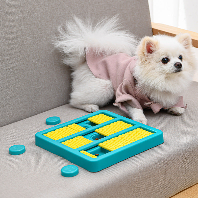 Pet Rotating Educational Food Dispensing Slow Feeder Toy