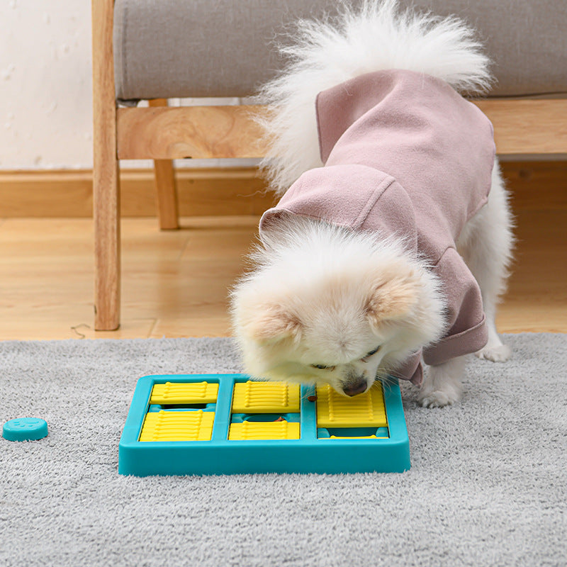 Pet Rotating Educational Food Dispensing Slow Feeder Toy