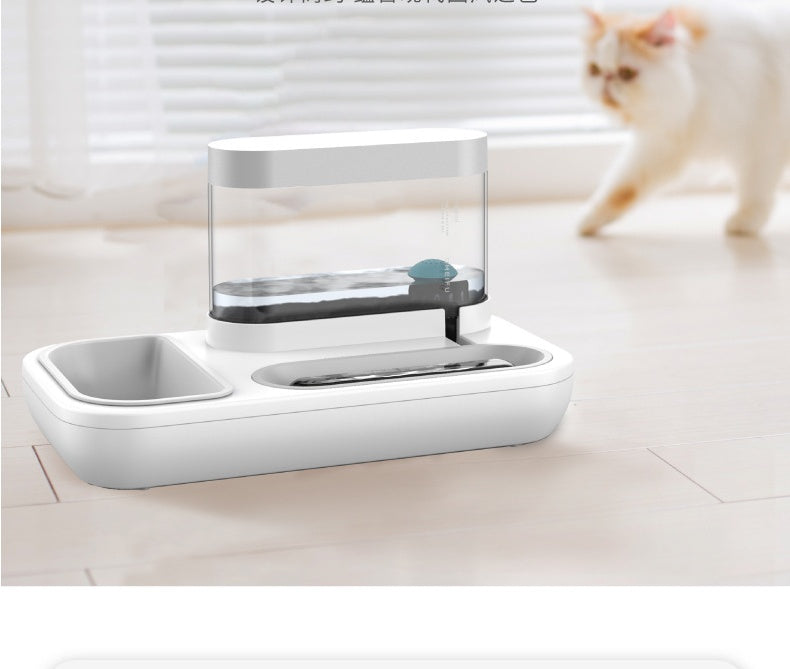 Pet Automatic Feeding And Drinking Fountain Bowl 1.5L