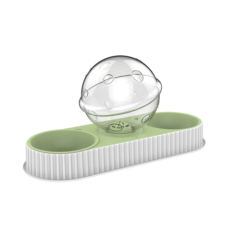 Automatic Pet Feeding And Drinking Water Bowl Dispenser