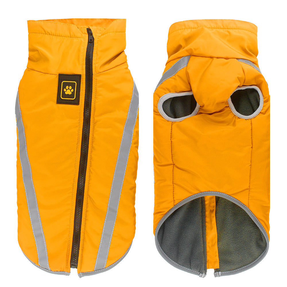 Pet Winter Reflective Padded Warm Jacket Clothing