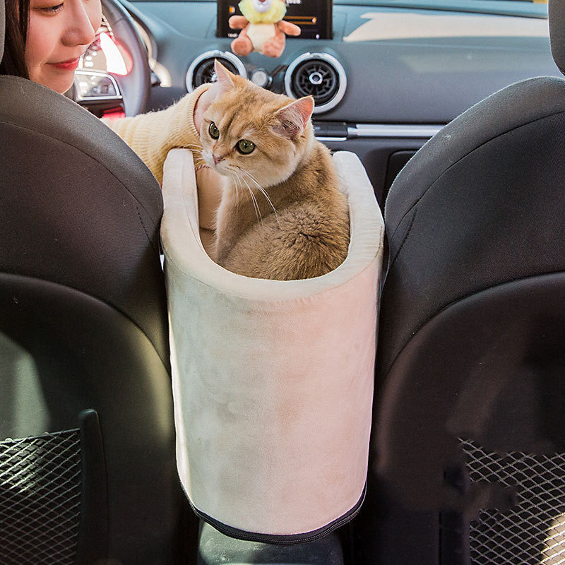 Pet Car Safety Seat Bed For Travel And Transport