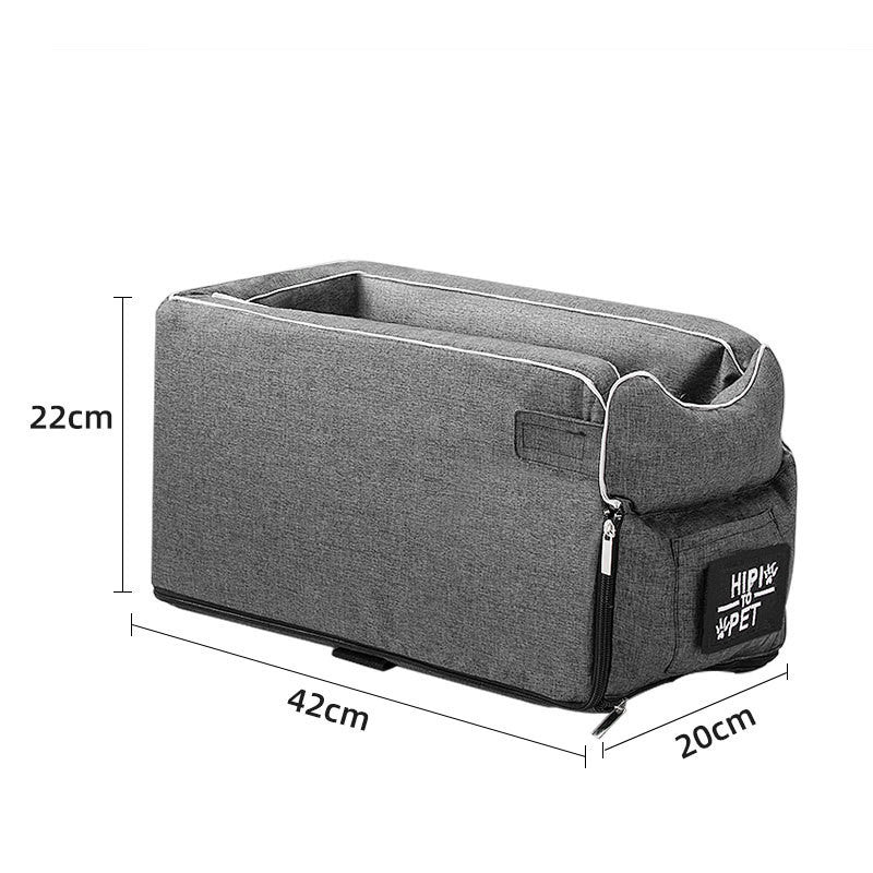 Pet Car Safety Seat Bed For Travel And Transport