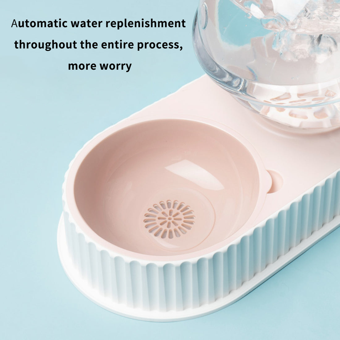 Automatic Pet Feeding And Drinking Water Bowl Dispenser