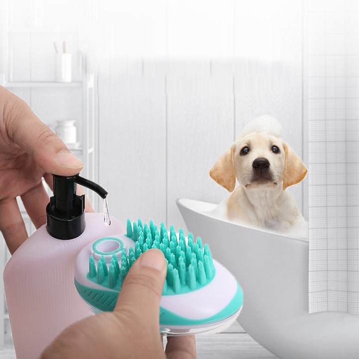 Pet Bath Massage Hair Removal Grooming Brush