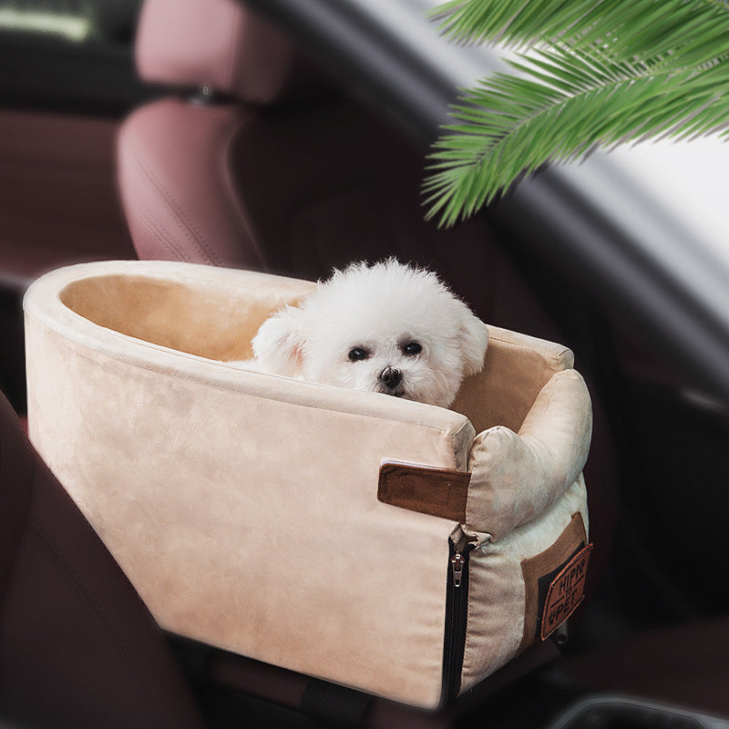 Pet Car Safety Seat Bed For Travel And Transport