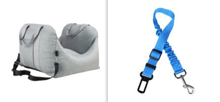 Waterproof Pet Car Seat Carrier With Breathable Mesh