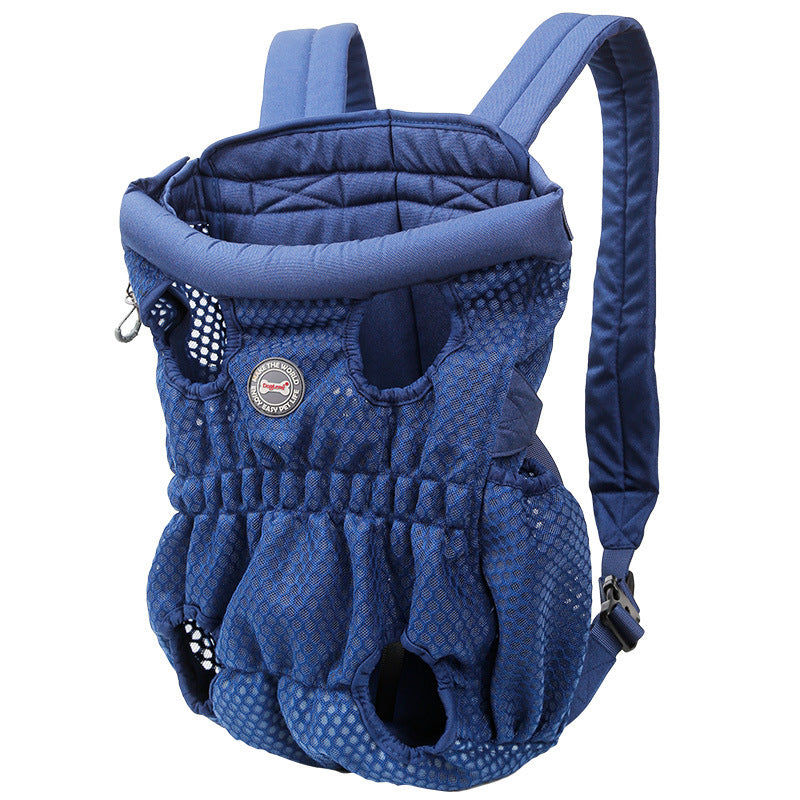 Breathable Mesh Pet Backpack Carrier For Outdoor Travel