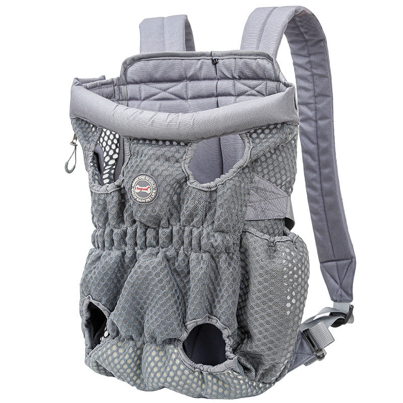 Breathable Mesh Pet Backpack Carrier For Outdoor Travel