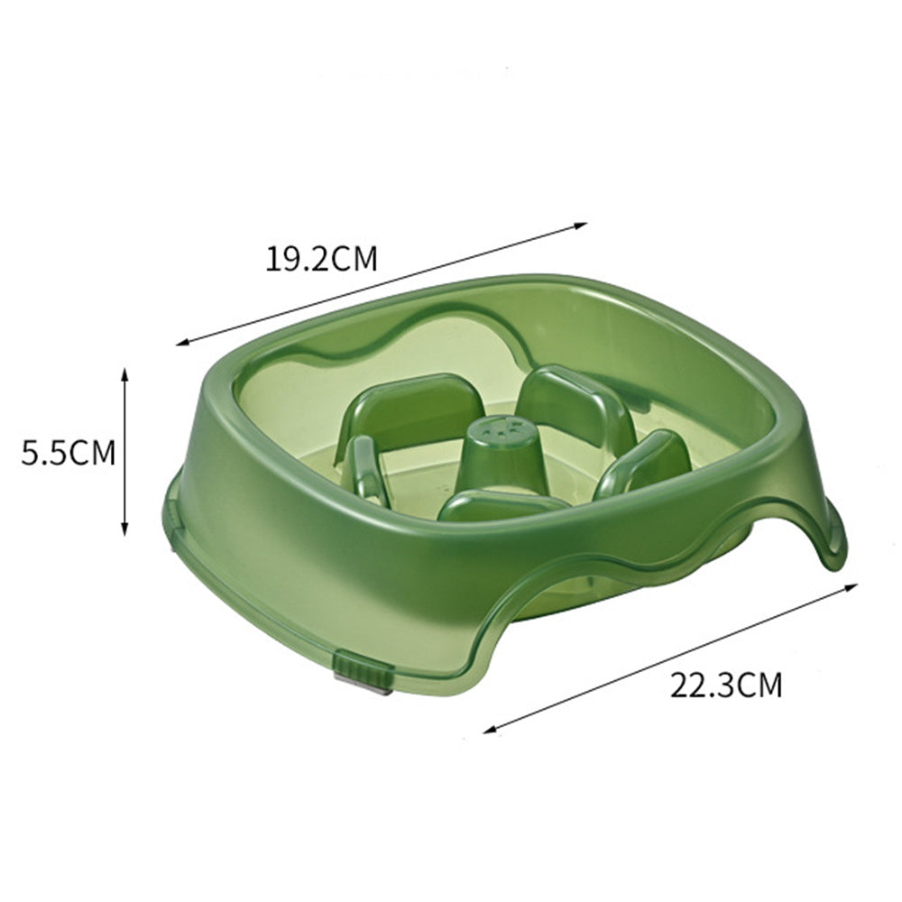 Anti-Choking Pet Slow Feeding Water Bowl
