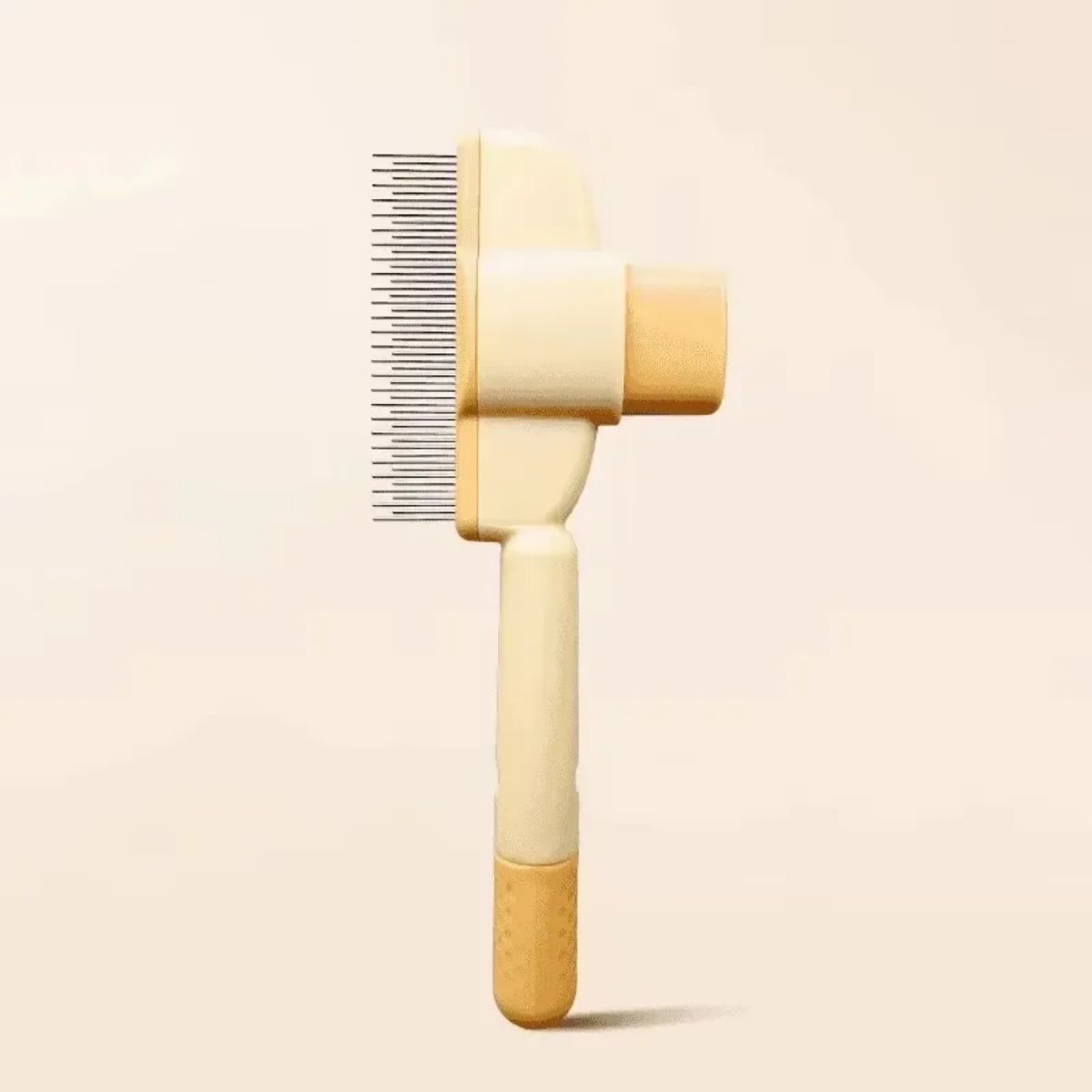 One Click Pet Grooming Brush For Gentle Hair Removal