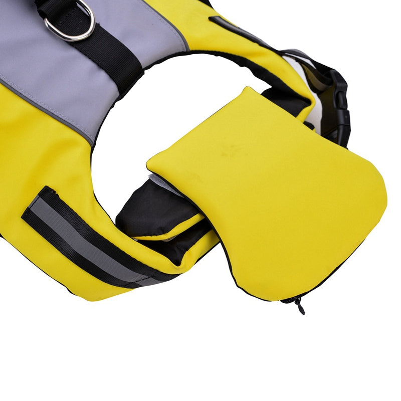 Pet Reflective Airbag Nylon Life Jacket Clothing