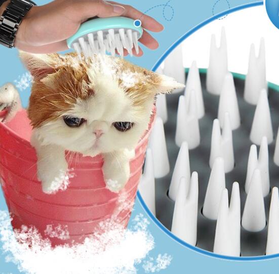 Pet Massage Bath Grooming Shower Brush