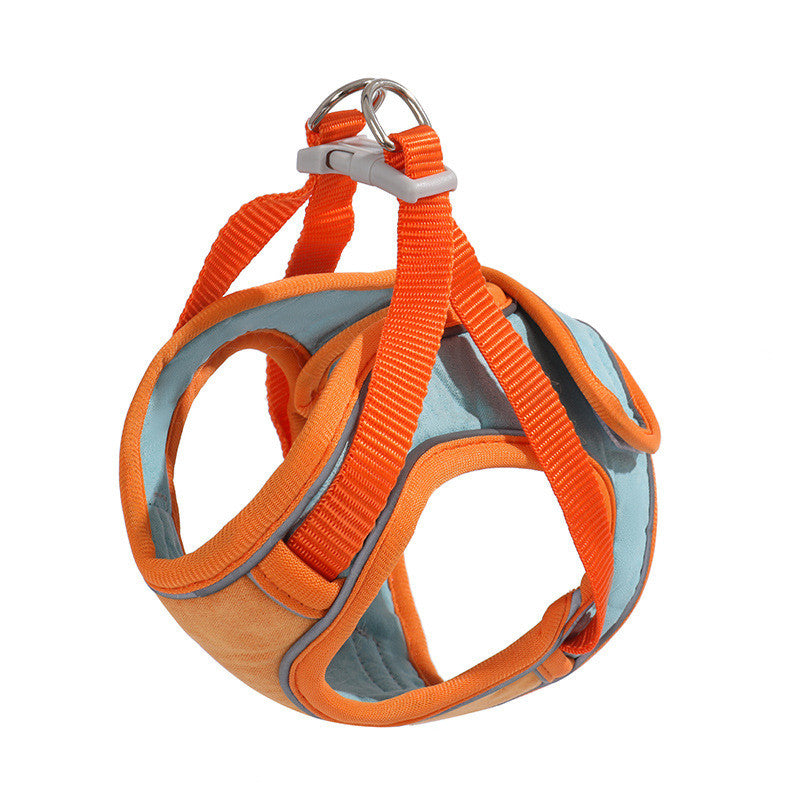 Reflective Anti-Escape Pet Harness With Adjustable Leash