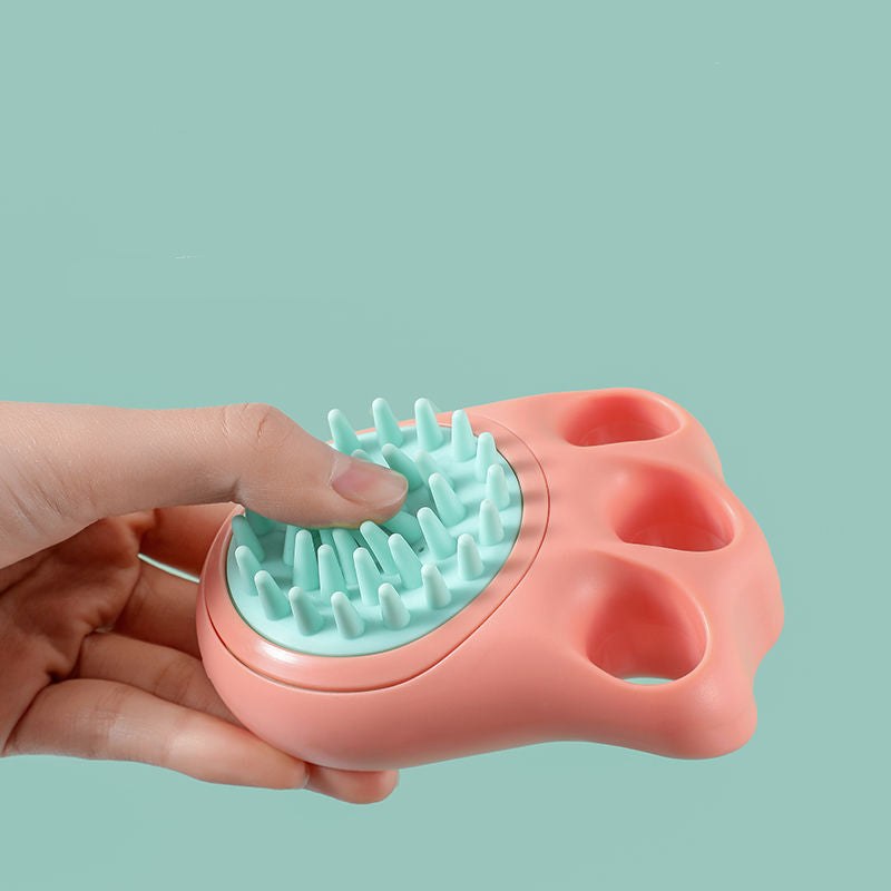 Pet Claw Bath Massage Brush Comb Tool