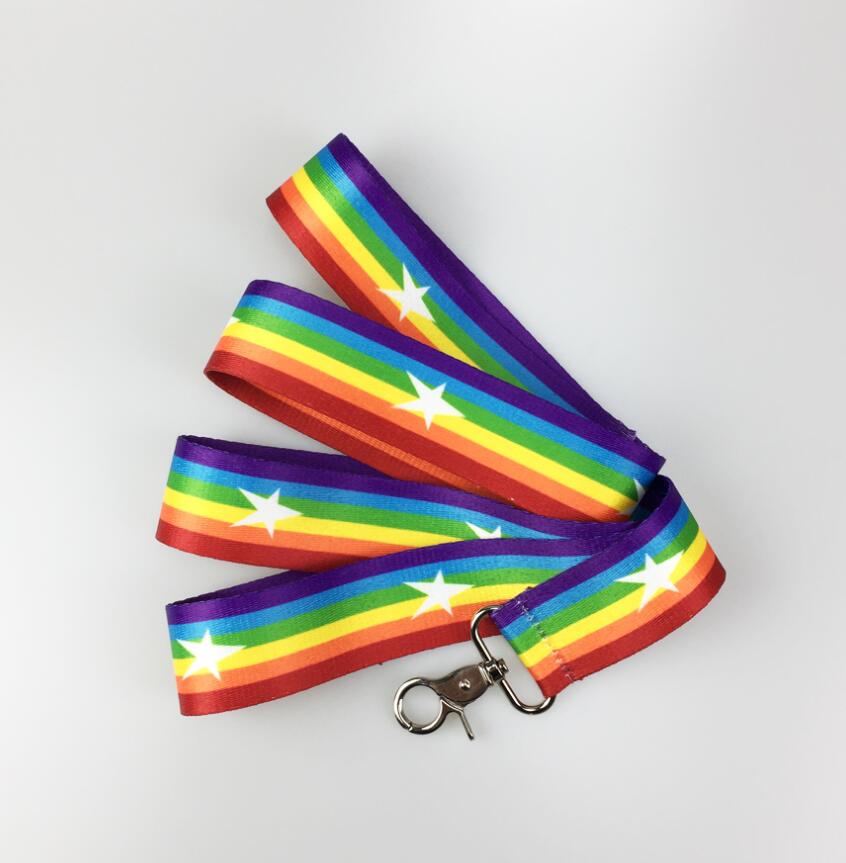Pet Rainbow Style Cool Chain Leash