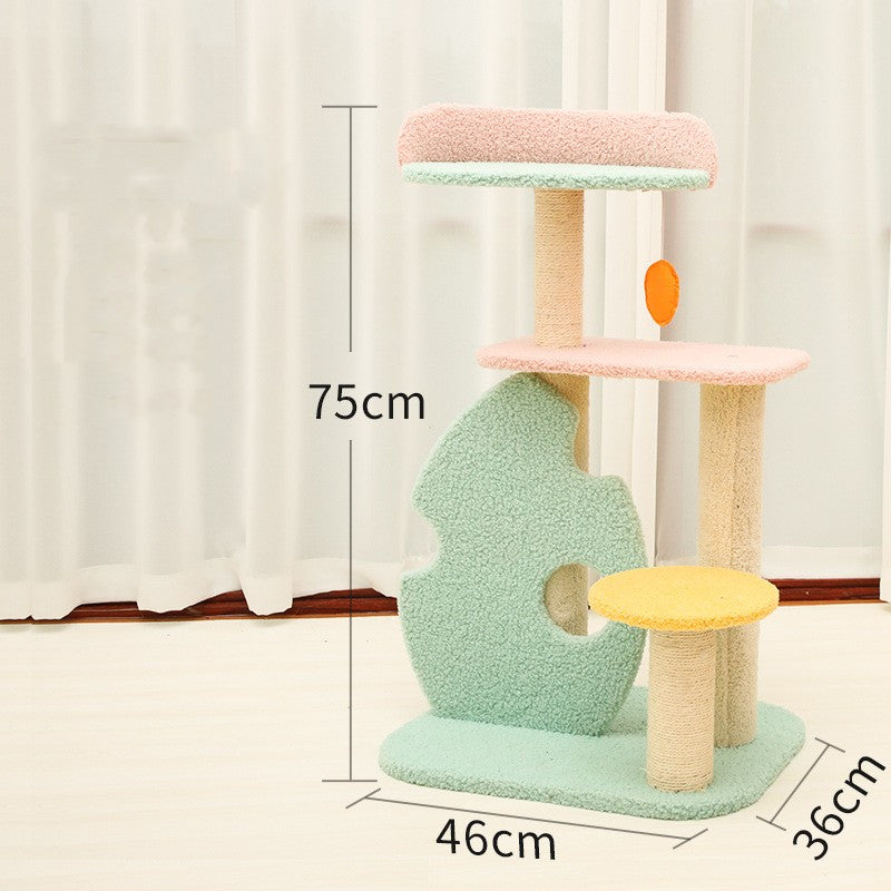 Pet Large Scratch Post Life Supplies Interactive Toy