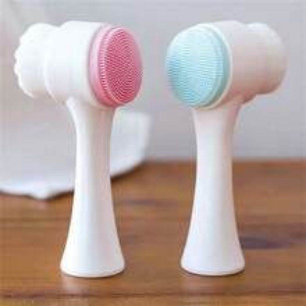 Easy Clean Nylon Pet Paw Grooming Massage Brush
