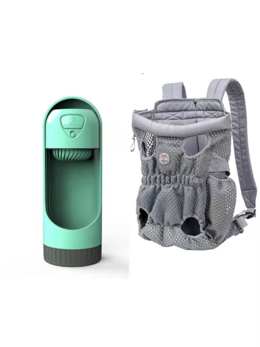 Breathable Mesh Pet Backpack Carrier For Outdoor Travel