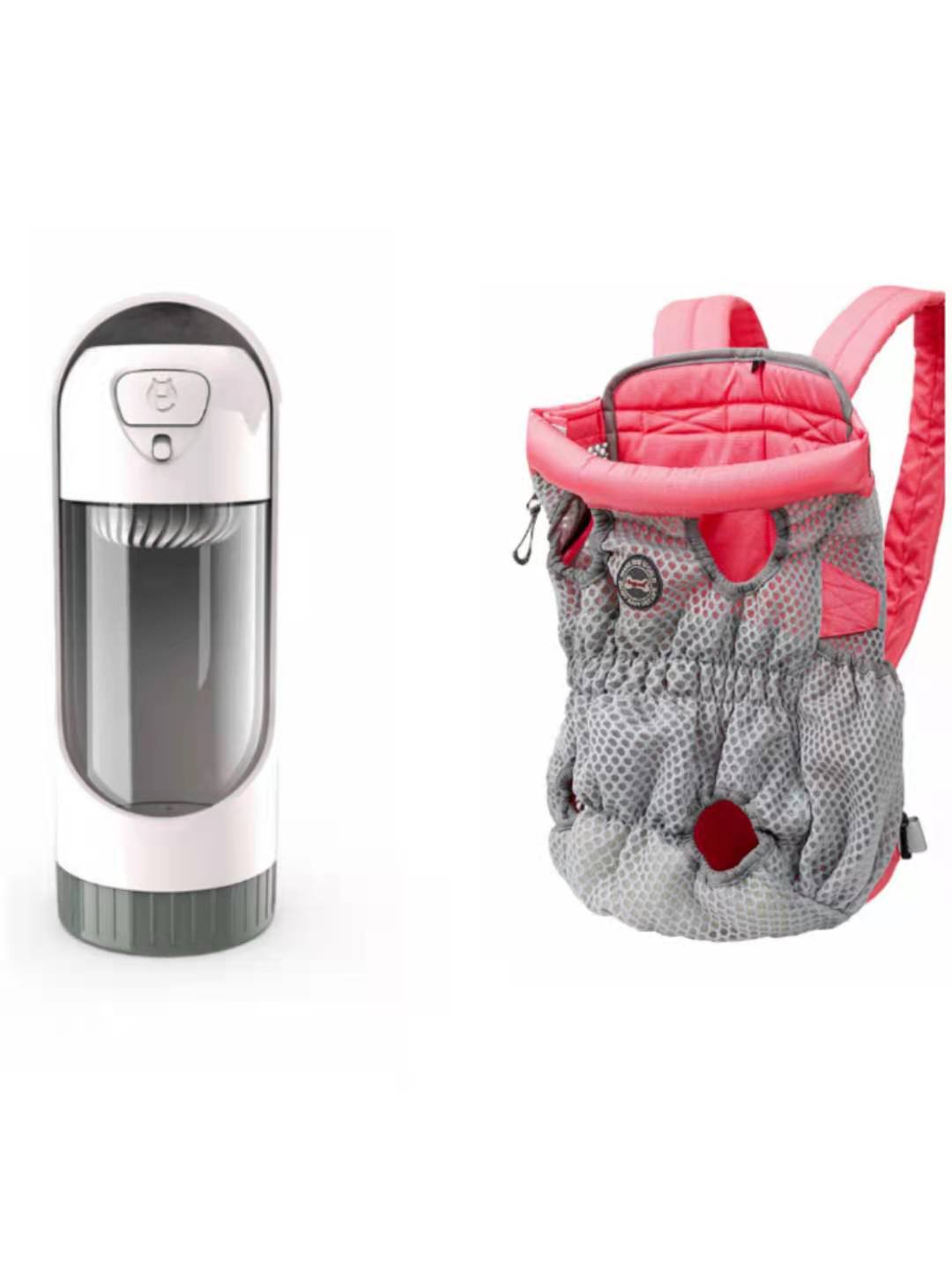 Breathable Mesh Pet Backpack Carrier For Outdoor Travel