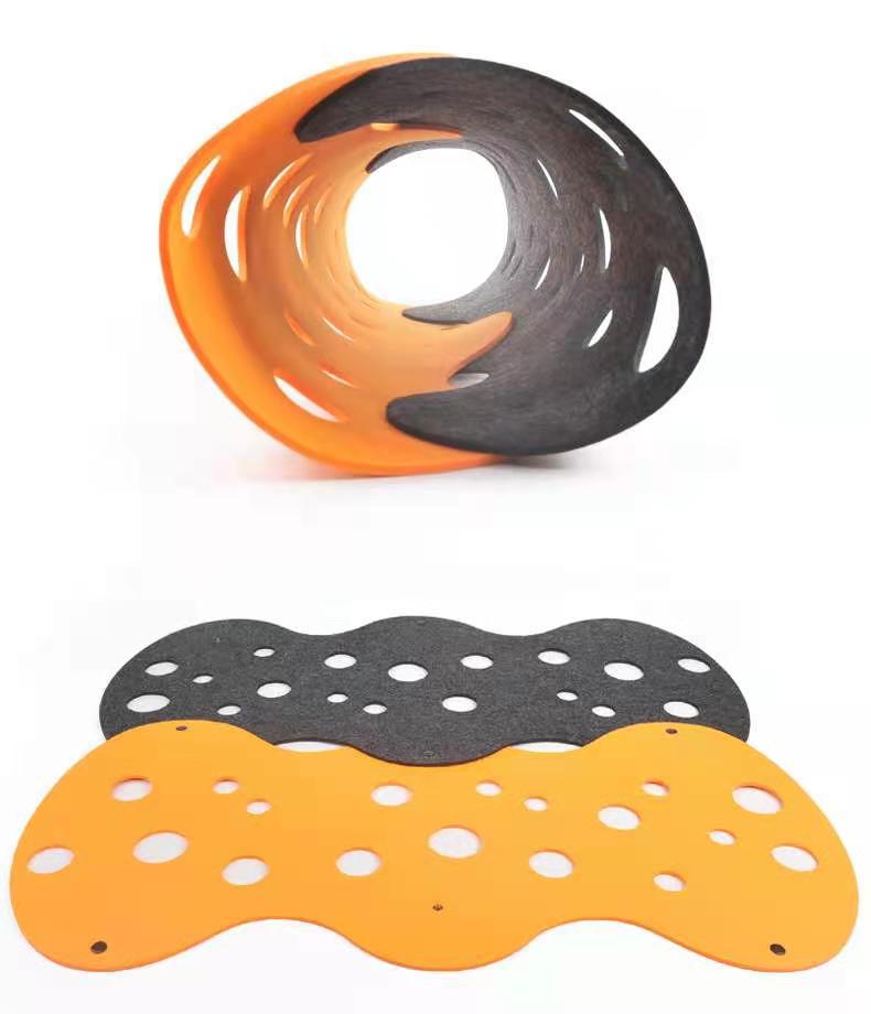 Pet Removable Felt Tunnel Interactive Toy