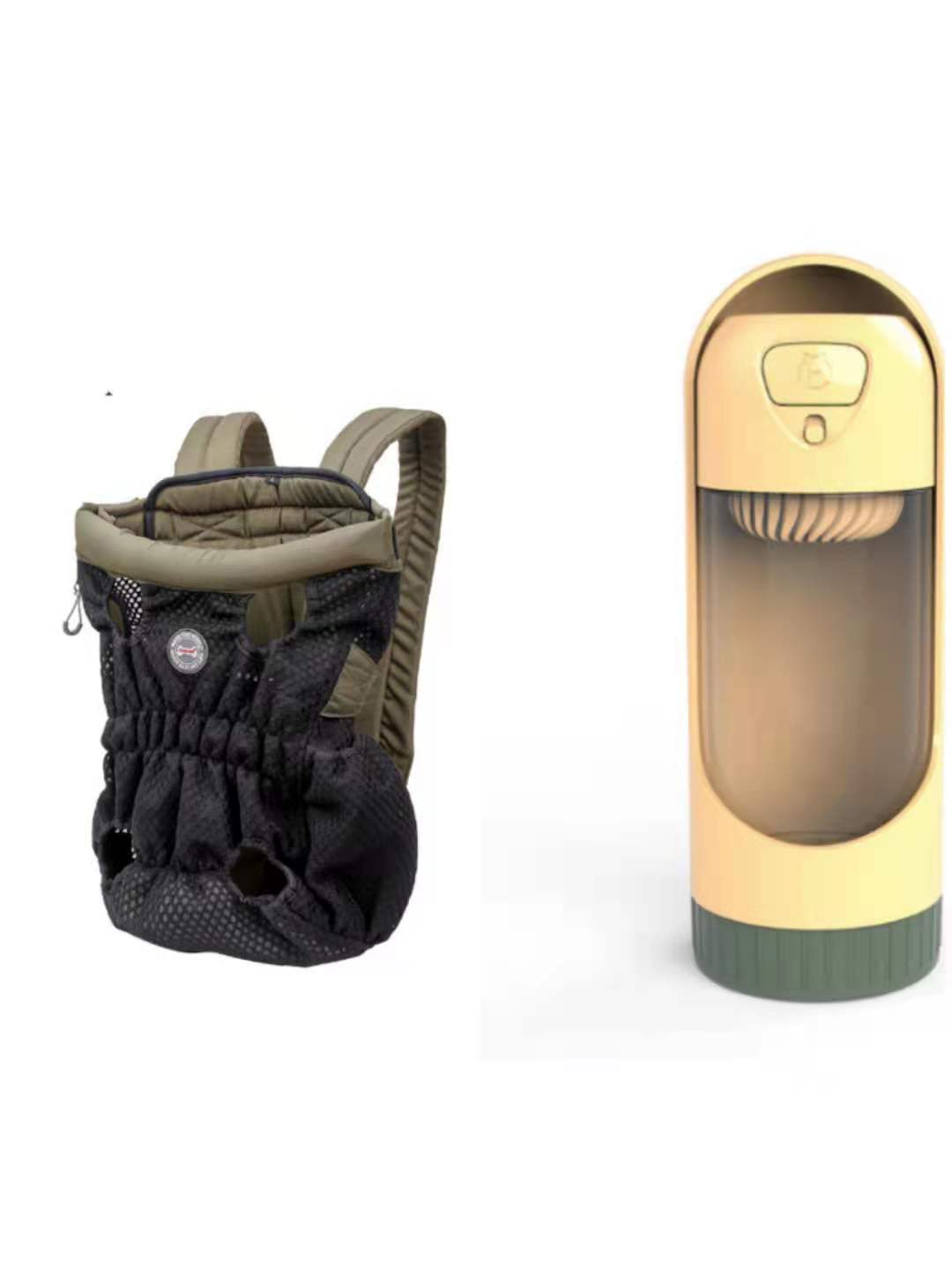 Breathable Mesh Pet Backpack Carrier For Outdoor Travel