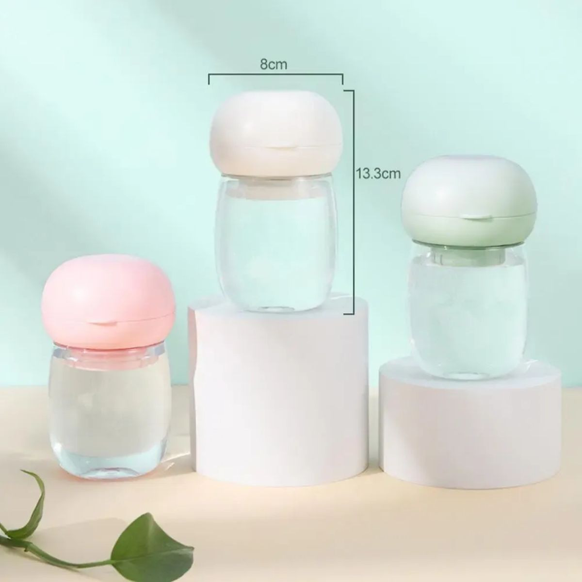 Portable Pet Water Bottle With Feeding Bowl For Travel