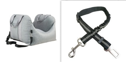 Waterproof Pet Car Seat Carrier With Breathable Mesh