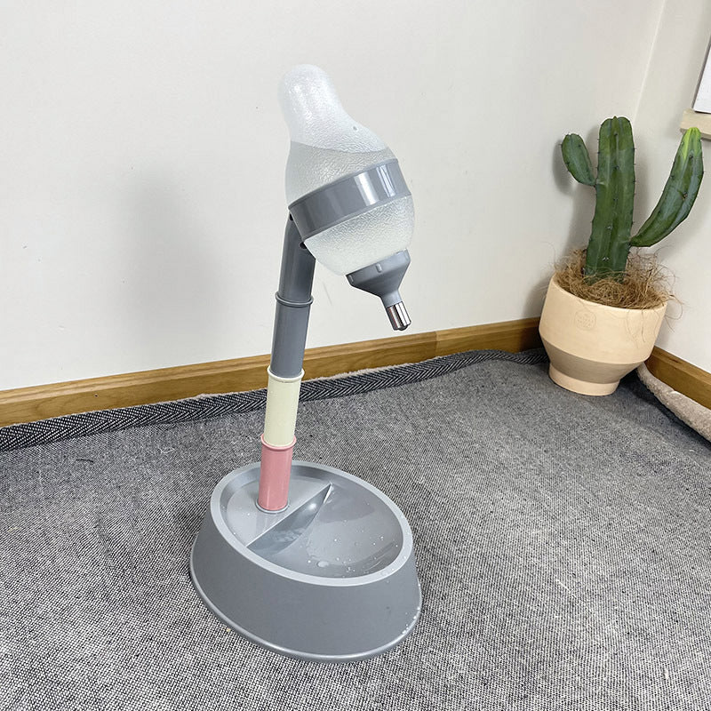 Pet Adjustable Height Automatic Water Dispenser Feeder Bowl