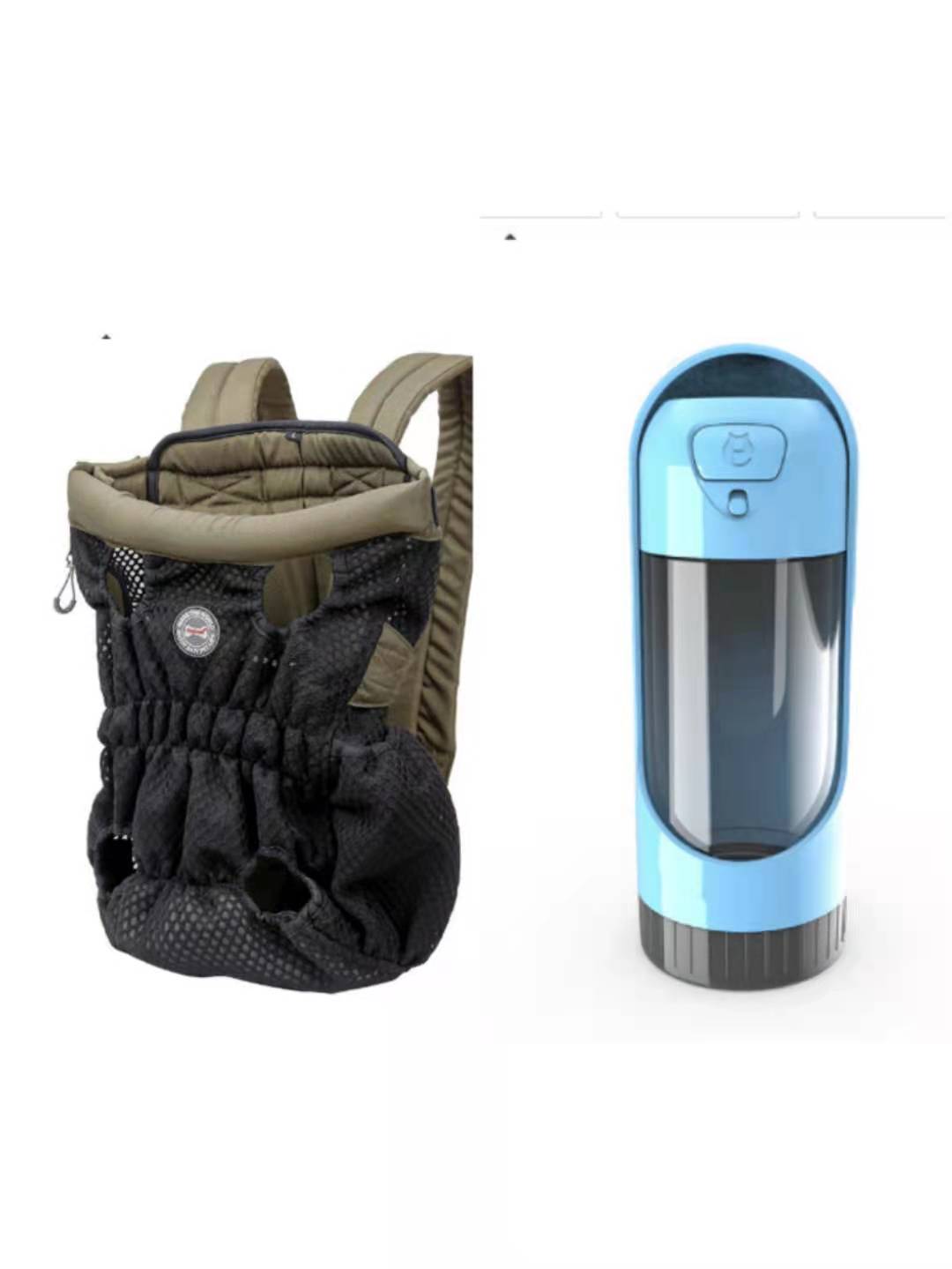 Breathable Mesh Pet Backpack Carrier For Outdoor Travel
