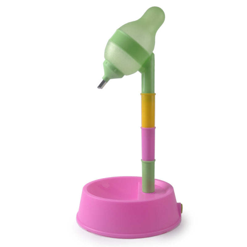 Pet Adjustable Height Automatic Water Dispenser Feeder Bowl