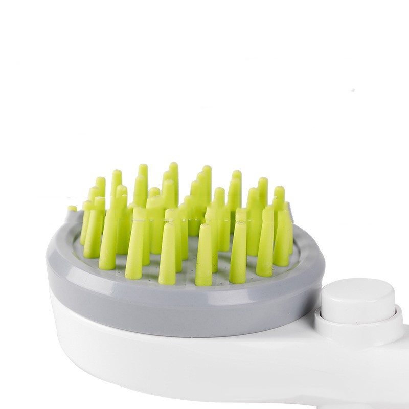 Pet Cleaning Massage Comb Bath Brush With Shower Head Attachment