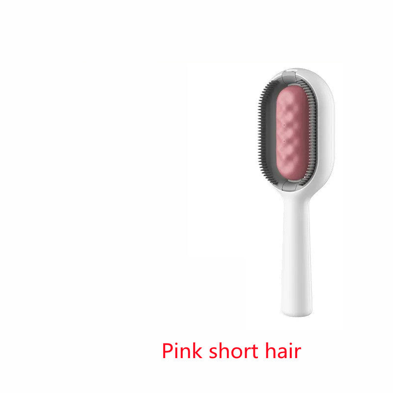 Pet Grooming Brush With Tank For Hair Removal Tool
