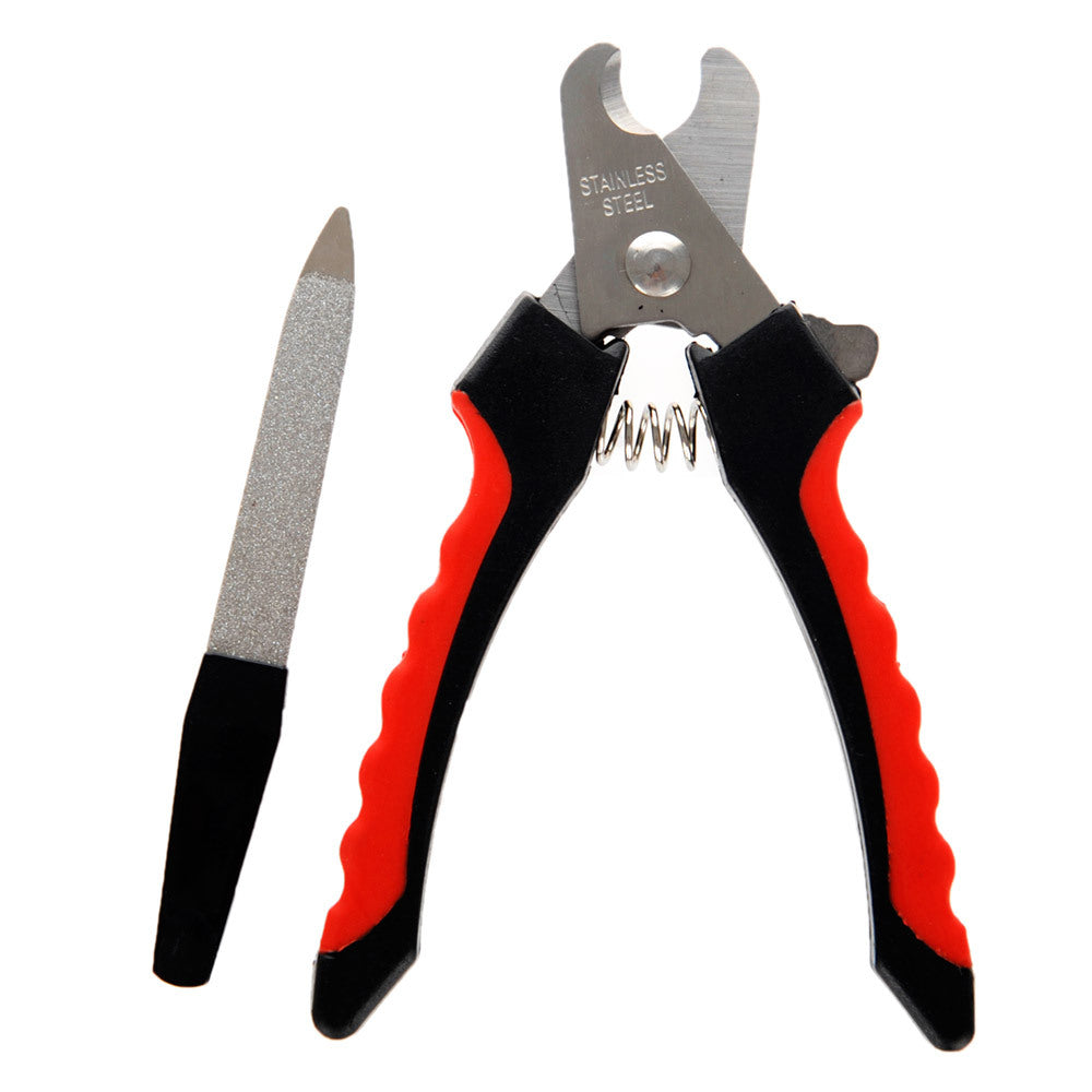 LED Pet Nail Clippers Scissors Grooming Tool