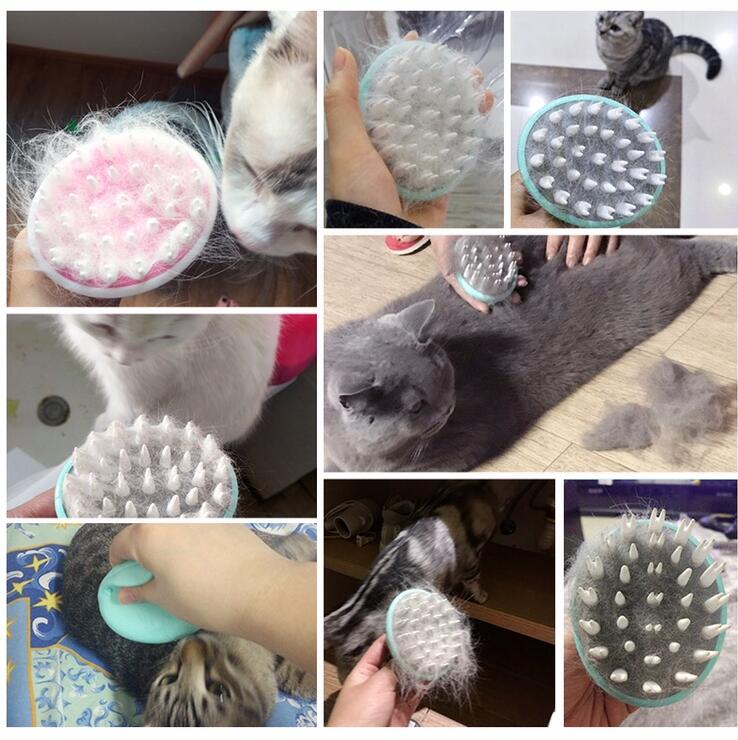Pet Massage Bath Grooming Shower Brush