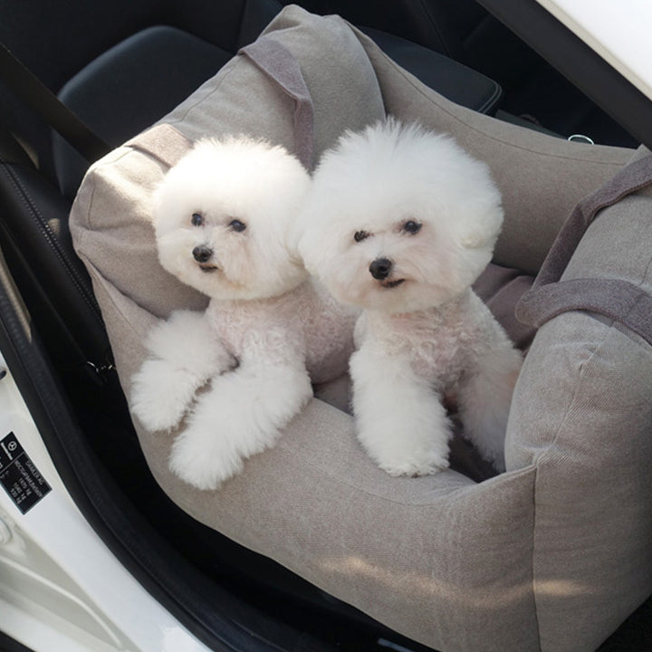 Waterproof Pet Car Seat Carrier With Breathable Mesh