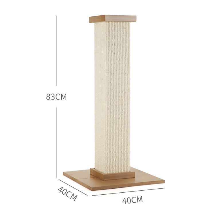 Pet Sisal Roman Column Scratch Board Interactive Toy