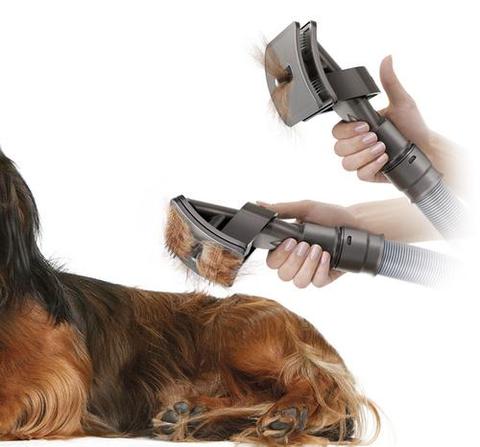 Pet Grooming Brush Vacuum Attachment Tool