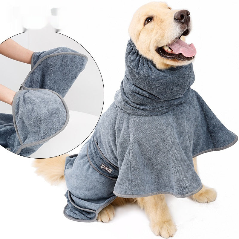Pet Cotton Bath Towel Strong Water Absorbent Quick Drying